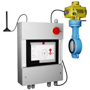 Régulateur pour station de pompage à vanne motorisée | DFI-Elec