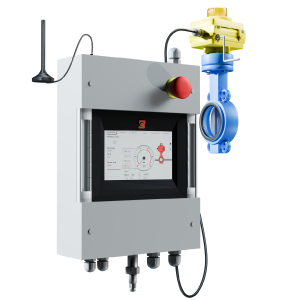 Régulateur pour station de pompage à vanne motorisée | DFI-Elec